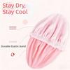 Water Resistant Shower Cap Soft Hair Drying Cap Durable Bathing Cap  Home Use