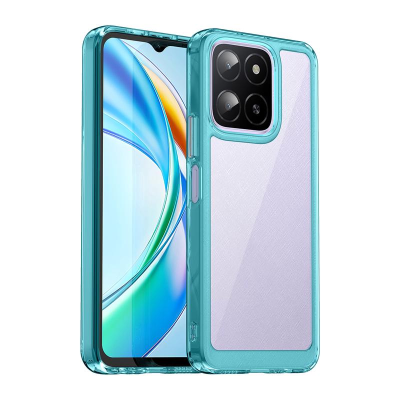 Transparente Bunte TPU Hülle für Honor X5b Plus X8b X6b 5G X7c Schutzhülle Klare Schale Fundas Coque Capa