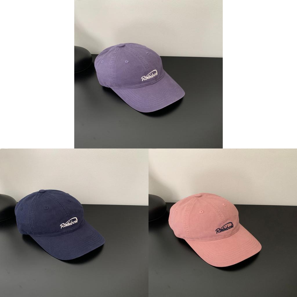 Casquette de Baseball pour Femmes Nouvelle Broderie Lettre Large Bord Chapeau de Soleil Décontracté pour Printemps Été