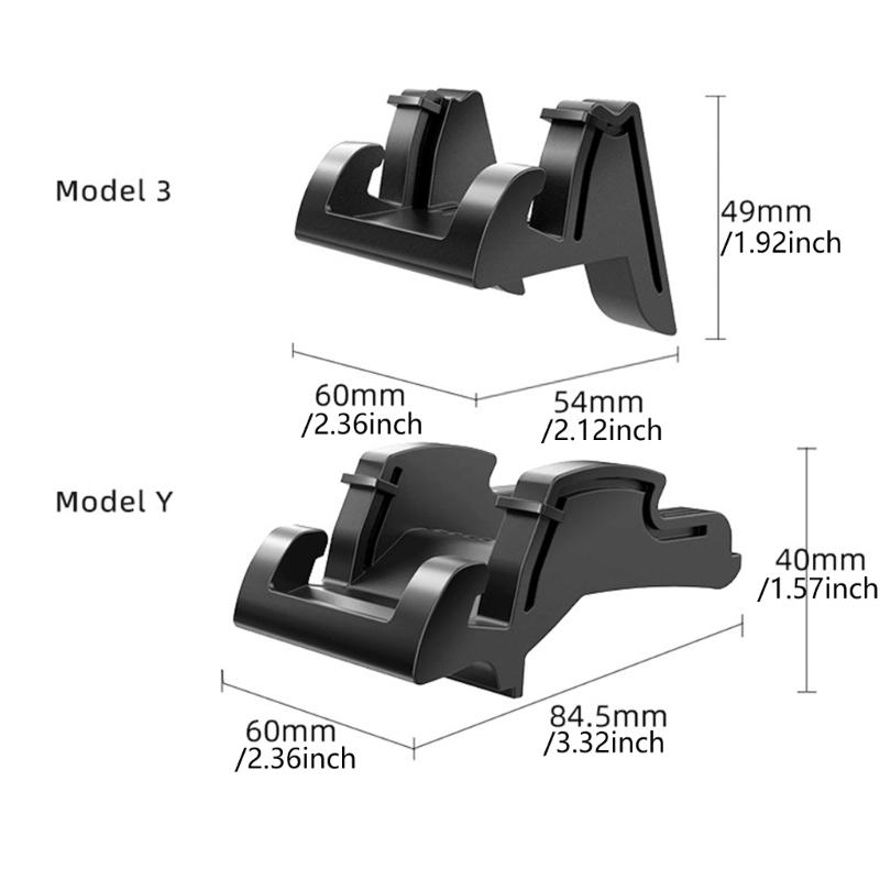 Clip Mount Phone Stand High Strength Silicone Car Phone Mount Offers Stability & Easy Adjustment for Automotives 
