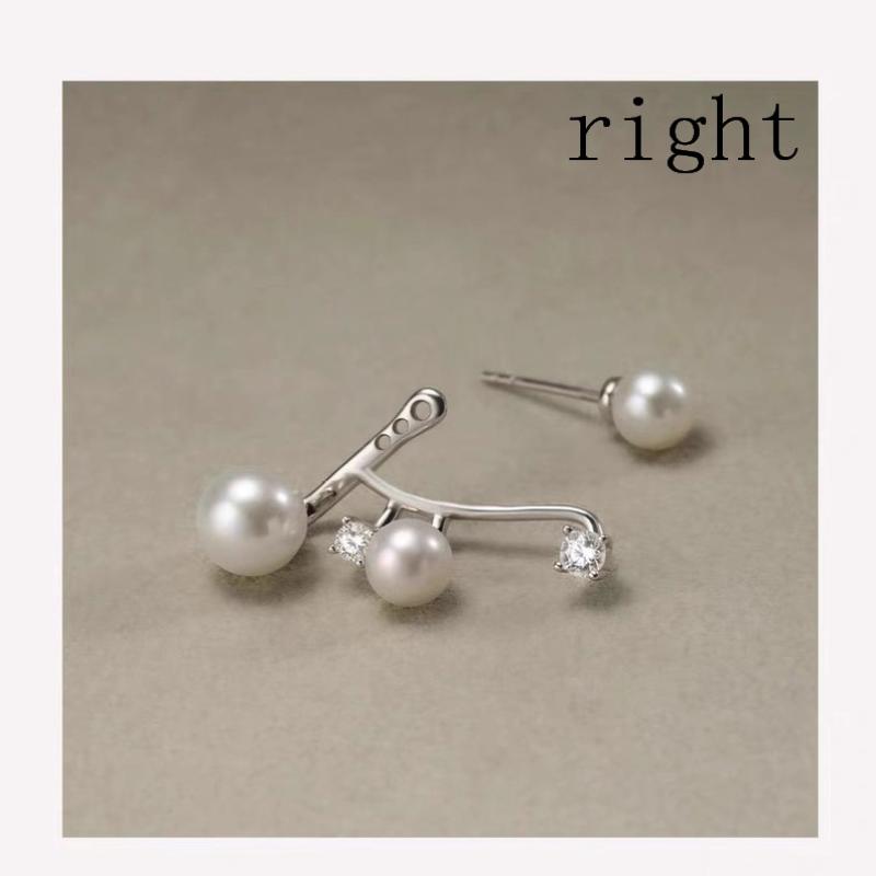 

1 Set Sweet Ear Stud Light Luxury Imitation Pearl Stud Earrings For Women Fashion Party Wedding Brid Jewelry Gift A2