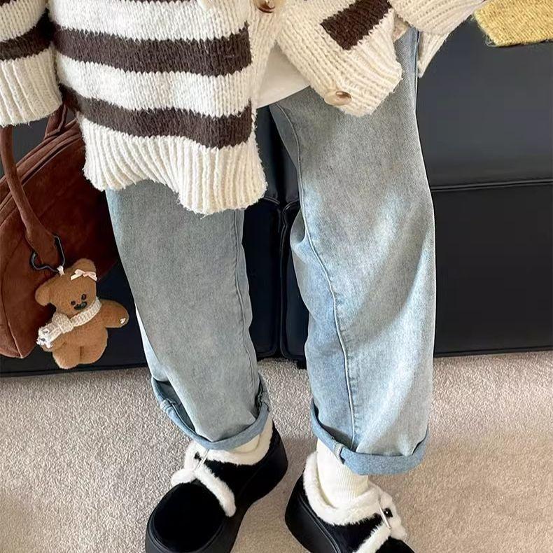 

Women s Fur Integration Thick Bottom Heightening Winter a Foot Stirrup Lightweight Warm Snow Boots Non-slip Wear Casual Sports Cotton Boots 36