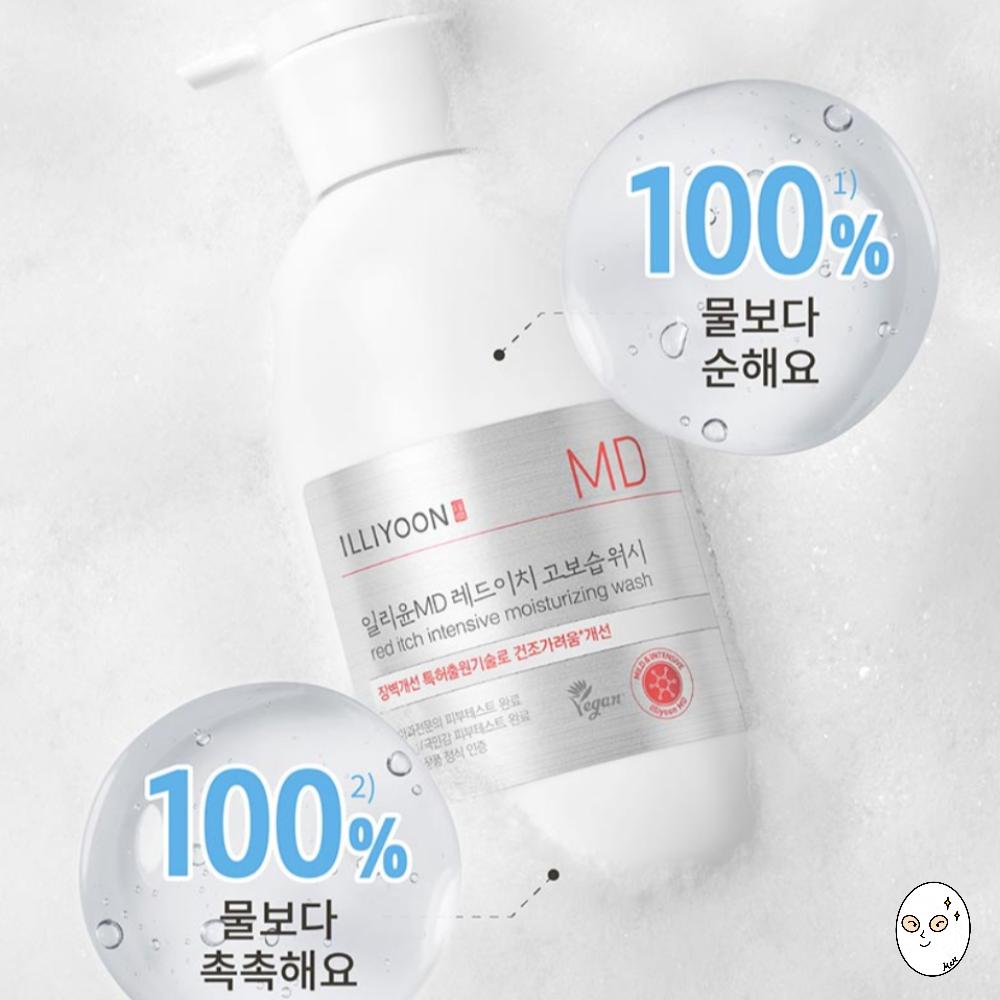 ILLIYOON Red‑Itch Intensive Moisturizing Wash 470g