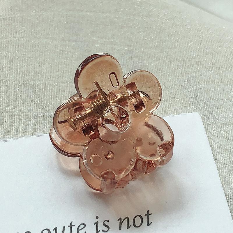 Korean Mini Candy Clip Sweet and Cute Small Hairpin Transparent Solid Sweet Cool Wind Broken Hair Accessories