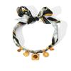 Stainless Steel Heart Pendant Jewelry Set with Tiger's Eye Vintage Necklace and Ribbon Chain Bracelet
