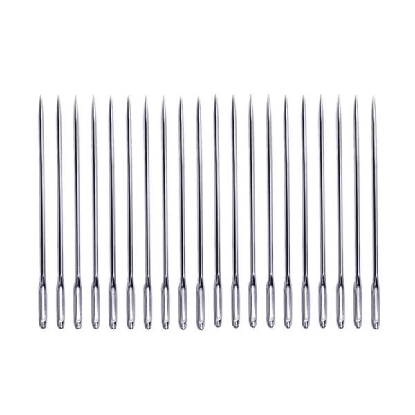 100pcs Stitching Needles Steel Durable Blunt Sewing Needles for