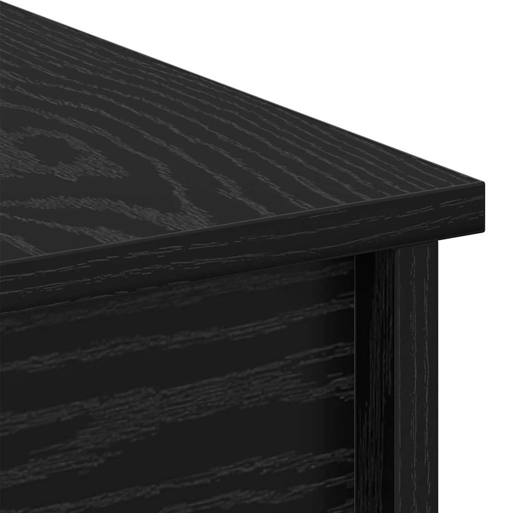 Coffee Table Black Oak Look 102 x 50.5 x 46.5 cm