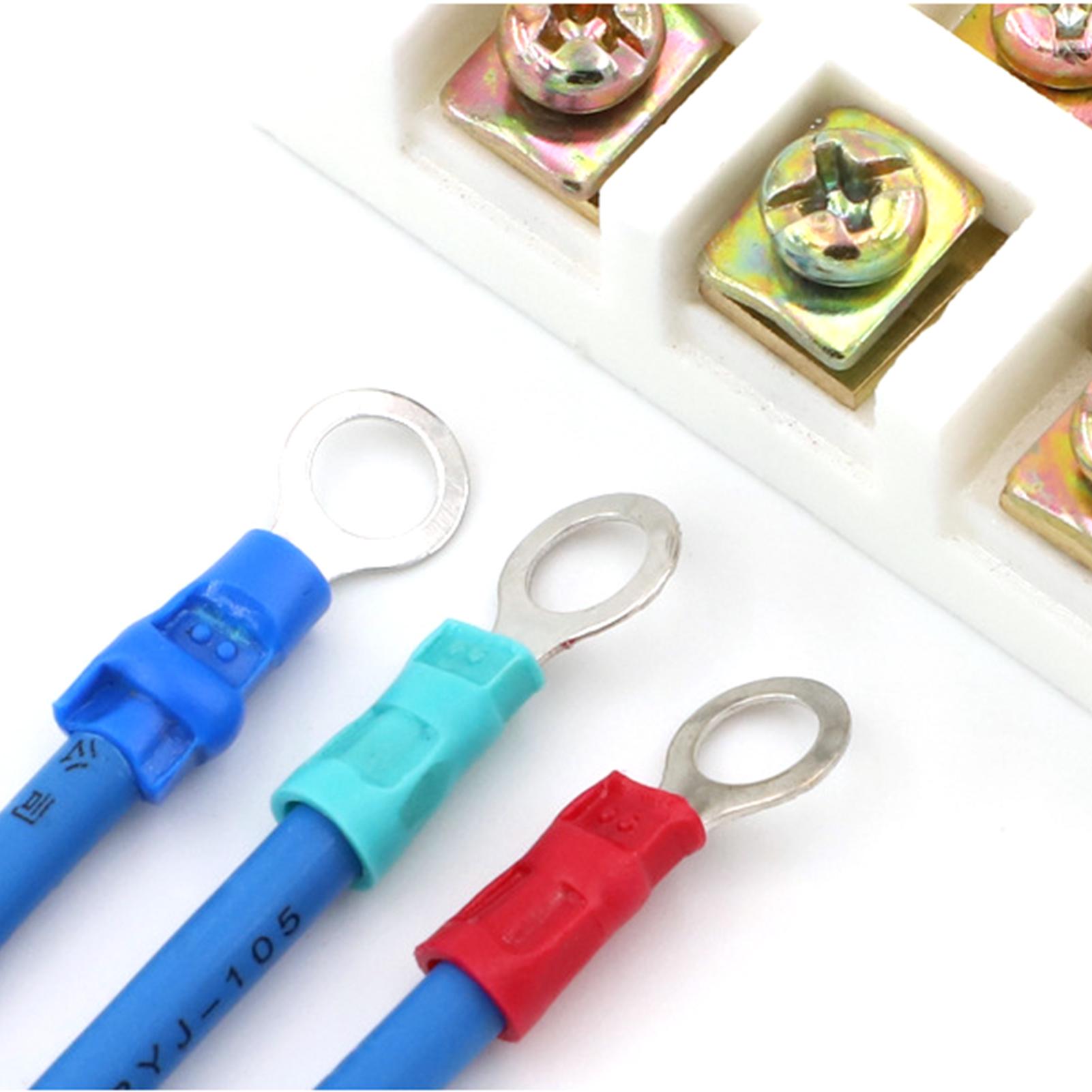 

Набор инструментов для обжима проводов, обжимной инструмент с клещами для обжима 520 шт., кусачки для проводов и обжимка клемм разноцветный