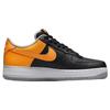 Nike Air Force 1 Low '07 Black Kumquat Light Smoke Grey Sneakers FB7162-081