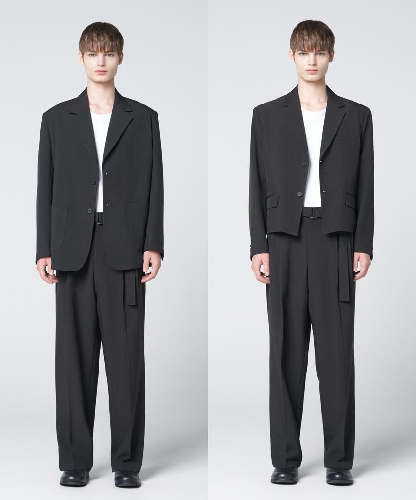 Hyoji Ss Washable Modular Setup Suit ( S01-Black ) [ Set ]