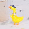 Fashion Cute Dripping Duck Brooch Alloy Yellow Animal Pin Simple Clothing Accessories Pendant Dual-use Fashion Accessories