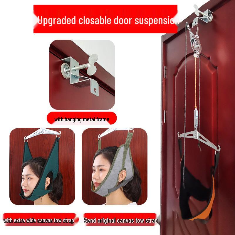Cervical Traction Device for Neck Pain Relief and Physiotherapy