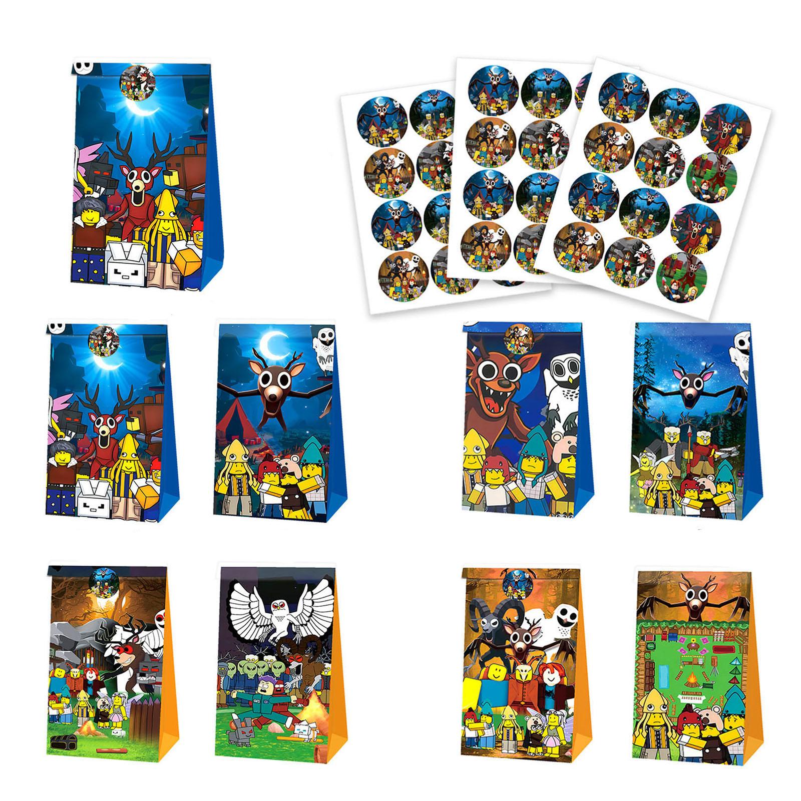 

Игра Лесная Ночь Тематическая Вечеринка Украшение Сумочка Детское Украшение на День Рождения One Size