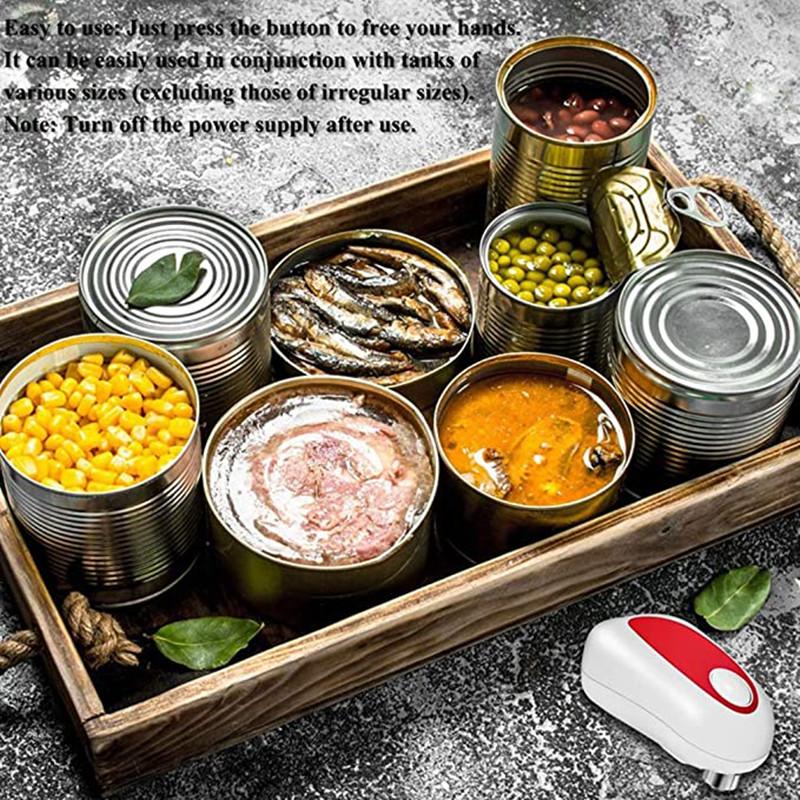 Electric Jar Opener Electric Can Opener Useful Gadgets Easy To Open Automatic Safety High Power Opener Can Kitchen Gadgets Tools