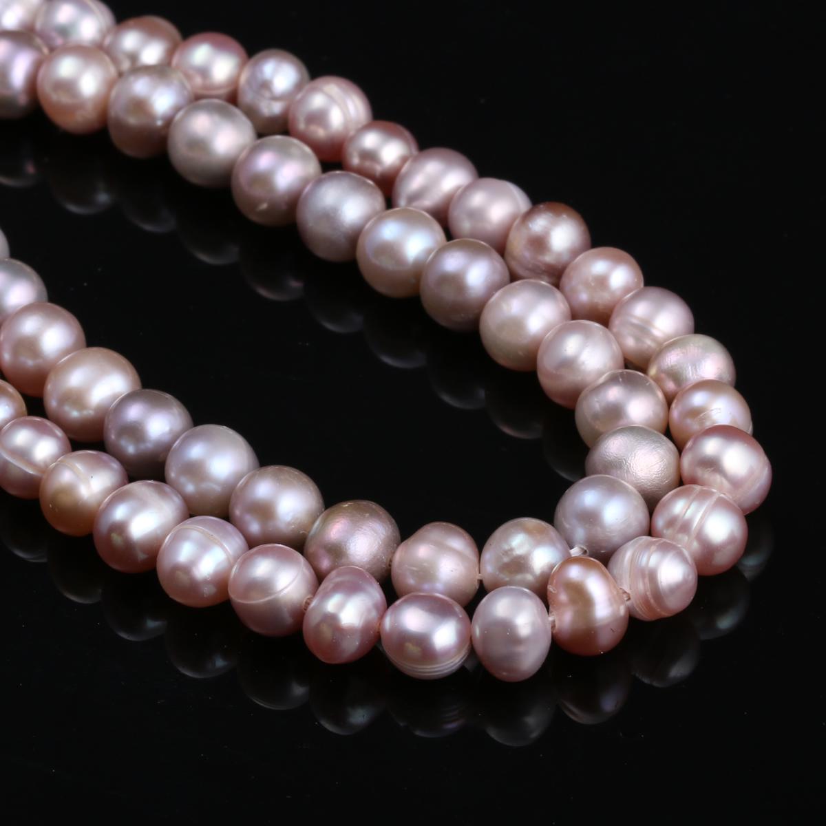 

1String, Natural Freshwater Potato Shape Pearl, 6-7mm Loose Spacer Pearl Beads for Jewelry Making DIY Holiday Gift, Women s Crafts, 36cm 1String/6-7mm-36cm фіолетовий