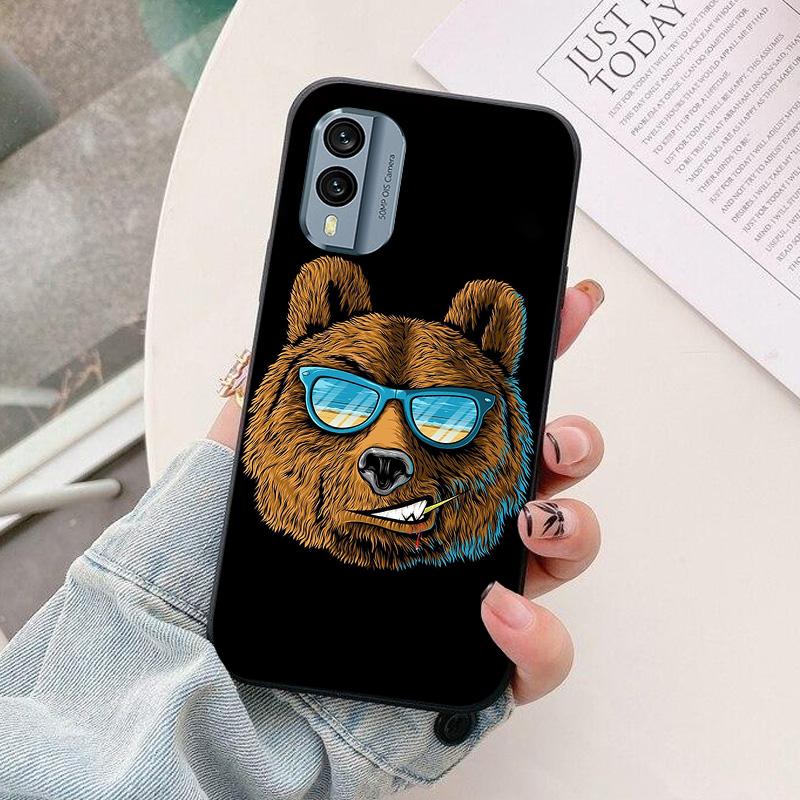 

For Nokia X20 X10 Case astronaut Black Silicon Soft TPU Phone Cases for Nokia X30 C10 C20 G10 G20 Protective Back Shells Coque Nokia G10