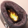 Winter Boots Fashion Women Ankle Boots Plush Warm with Metal Cotton Shoes Woemn Non-slip Waterproof Boots