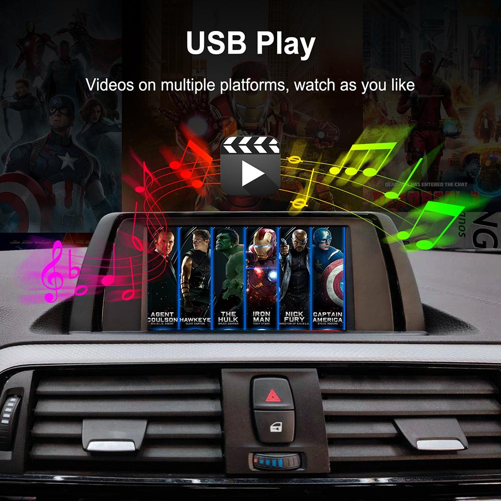 Wireless CarPlay Android For BMW CIC NBT System For BMW 1 2 3 4 5 6 7 Series X1 X3 X4 X5 X6 MINI F56 F15 F16 F25 F26 F48 F01 F10