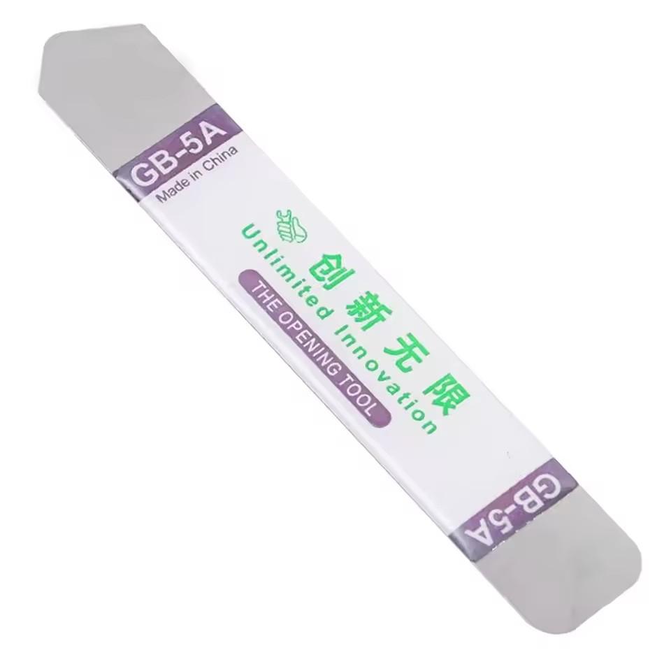 6-1 STÜCKE Edelstahlklinge Weiche Dünne Hebelspudger Handy Tablet Bildschirm Batterie Öffnungswerkzeuge für Samsung iPhone iPad Öffner