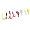 6pcs Spice Jars Empty Seasoning Containers Portable Oil Liquid Condiments Bottles with Storage Bag for Outdoor Camping