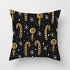 Christmas Golden Series Festive Decoration Pillowcase Home Sofa Car Pillow Cushion