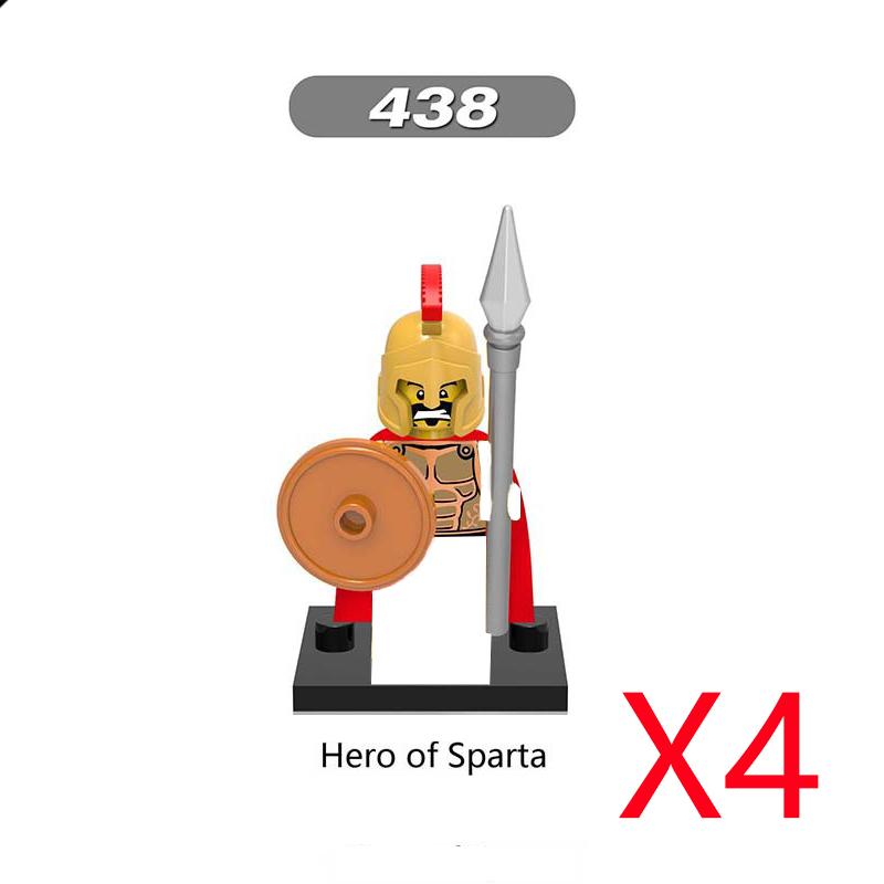 MOC Mittelalterliche Burg Grüner Drachenritter Figuren Bausteine Antiker Römischer Soldat Waffe Schild Kriegspferd Jungen Spielzeug Geschenk K149