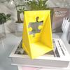 Sturdy Plastic Puzzle Poster Box Lid Holder, 1Pc Collectible Puzzle Themed Display Stand