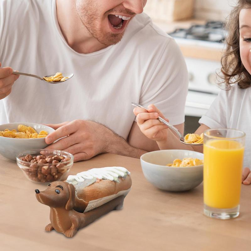 Tác podoba jezevčíka Hot dogy Sushi Servírovací tác Bonboniéra Talíř na večeři ve tvaru roztomilého jezevčíka Sendviče Štěněcí talíř na večeři Domácí dekorace