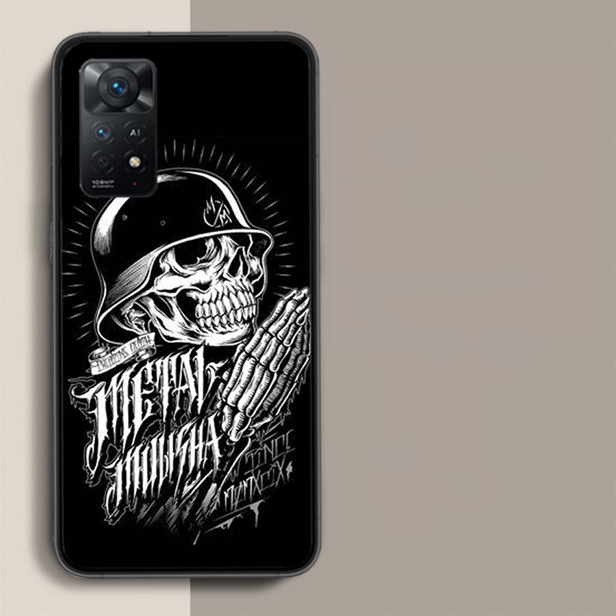 Motocross Metal Mulisha Phone Case For Xiaomi Redmi Note 12 Pro Plus 5G 12S 11 11E 11T Pro 10 9 8 7 11S 10S 4G 9T 8T 9S Capa Coq
