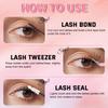 Natural D-Song Single Cluster False Eyelashes 10-18Mmdiy Segmented Grafting Plume Thick Eyelashes