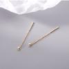 Korean Dangle Earring Geometric block Round Long Tassel Bar Drop Earrings For Women Minimalism Ear Line Kpop Jewelry Gift