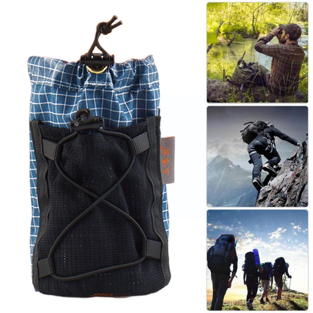 Outdoor Camping Backpack Arm Bag Climbing Bag Molle Wallet Pouch Purse Phone Case for Water Bottle Storage Bag Hiking Pouch