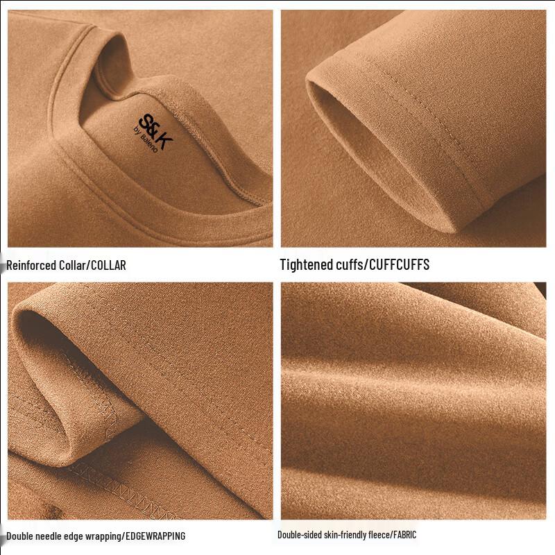 Baleno Men's S&K Series Fleece Lined Crew Neck Sweatshirt