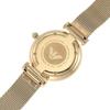 Emporio Armani AR1957 Retro Gold Dial Gold Mesh armbåndklokke for kvinner