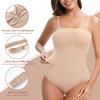 Kadınlar İçin Askısız Tanga Body Şekillendirici Karın Kontrolü Dikişsiz Kolsuz Vücut Şekillendirici Bel Eğitmeni Zayıflatıcı İç Çamaşırı Şekillendirici Mayolar Tank Toplar