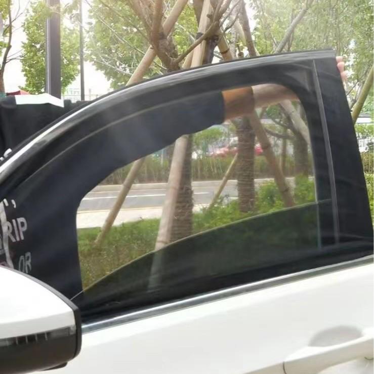 Car Window Mosquito Screen Sunshade - Insect Shield Privacy Net for SUV & Vehicle Side Windows