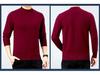 Herren Business Casual dicker Kaschmirpullover - Neuer Stil, Halbhoher Rundhalsausschnitt, 100% Reines Kaschmir, Hochwertige Basisschicht