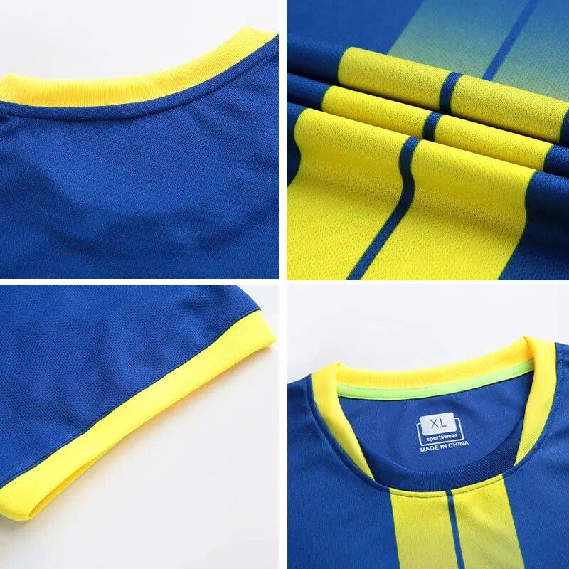 Adult Kid Soccer Jerseys Men Customize Football Uniforms Shirts Women Futsal Sportswear Kit Training Tracksuit Child Sports Suit