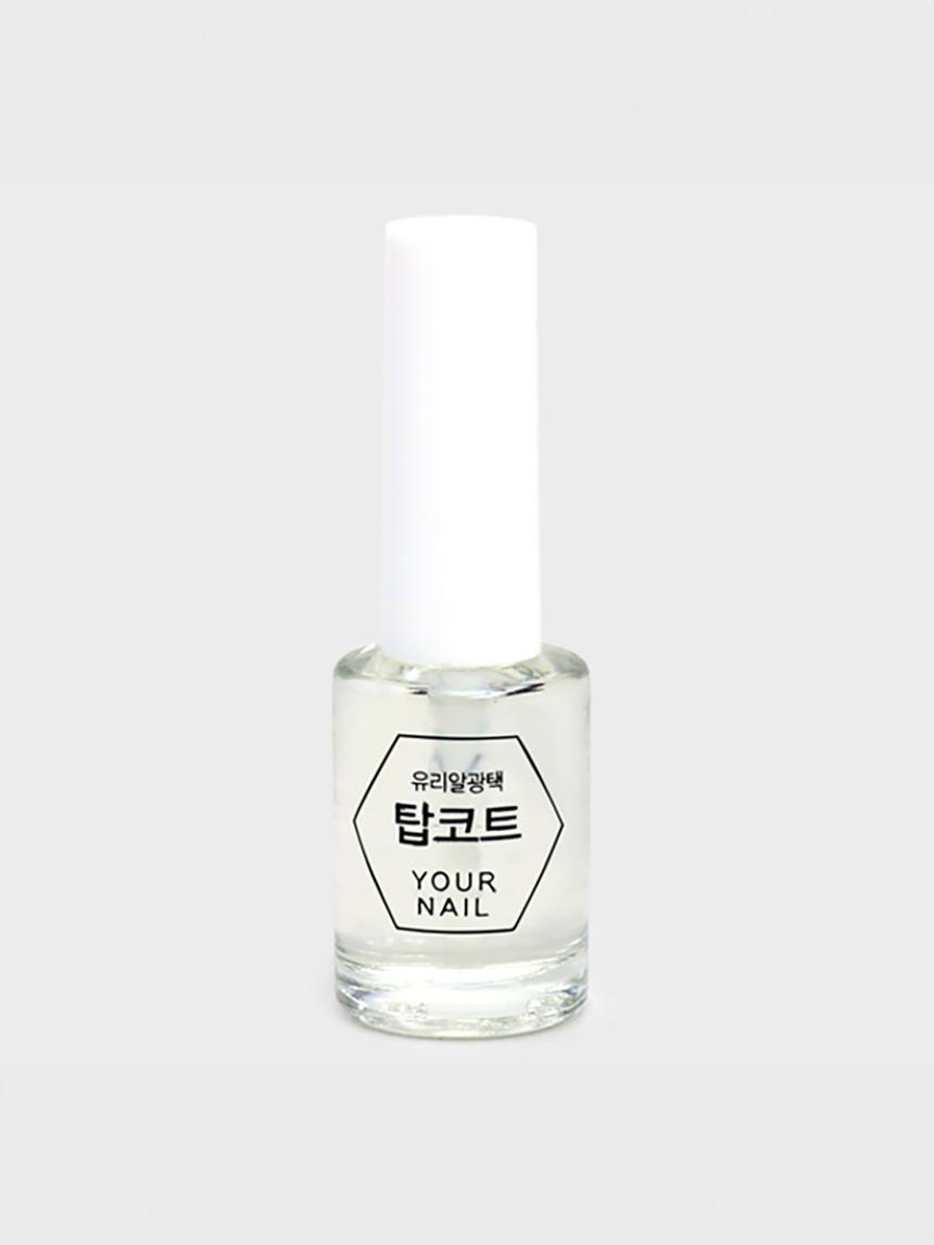 

Glass-Look Top Coat Nail Polish 1ea