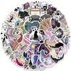 10 30 50Pcs Gothic Boho Witch Magic Apothecary Graffiti Stickers Skateboard Guitar Luggage Car Phone Cool Sticker Decal Kid Toy
