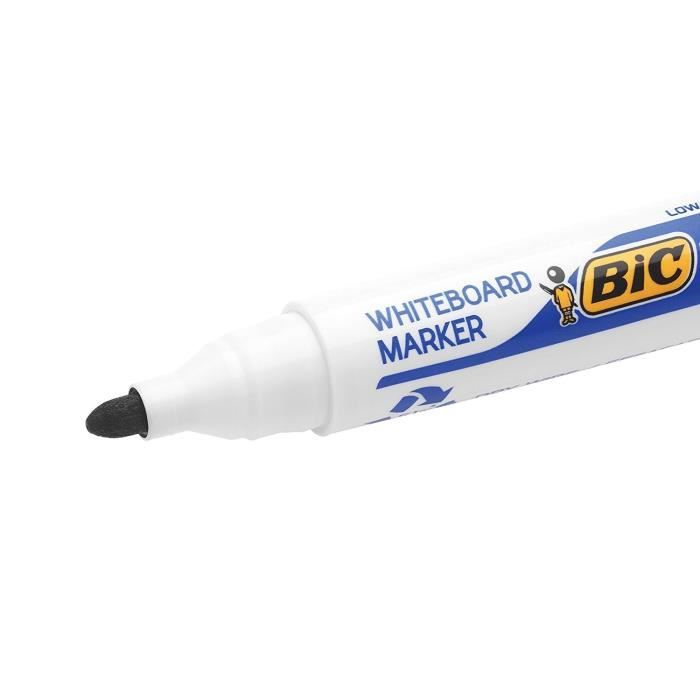 BIC® - Boite feutres effaçables Velleda® BIC® Velleda® 1701 ECOlutions® x 12 - Encre bleue