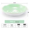 Imitation Porcelain Melamine Dipping and Snack Dish for Restaurants