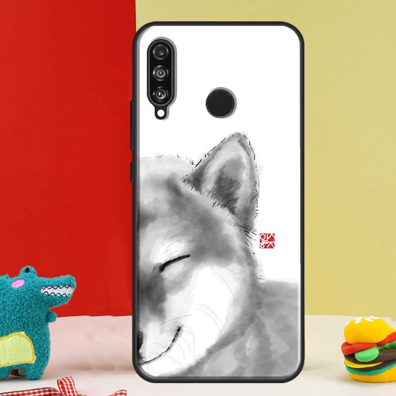 Animal Shiba Inu Dog For Huawei P30 Pro P60 P50 P20 P40 P Smart Nova 9 5T Honor Magic 5 Lite X8 X9 a 50 70 Case