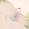 2Pcs Gradient Colorful Tassels DIY Pendant Crafts Clothing Decorative Curtain Bag Sewing Accessories Keychain Hanging Ornament