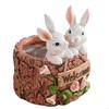 Lovely Animal Resins Planter Animal Decorative Flower Pot for Outdoor Garden And Indoor Decoration Y5GB