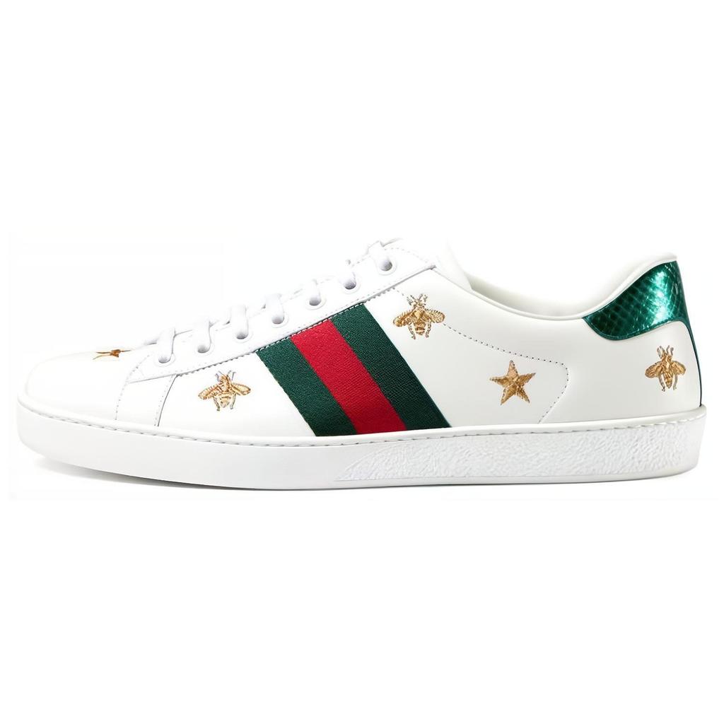 Gucci Ace Embroidered 'Bees and Stars' 386750 A38F0 9073