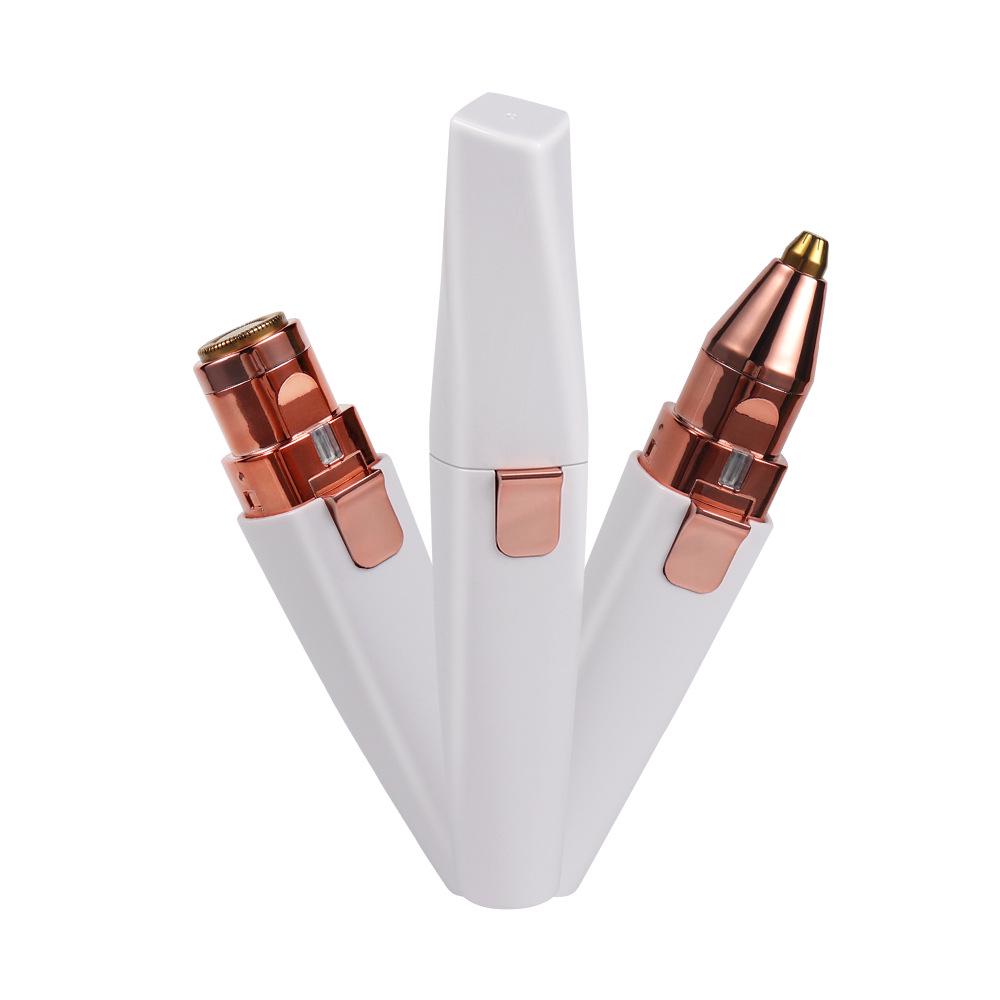 Cross-border USB Rechargeable Women's Eyebrow & Lipstick Hair Removal Shaver