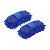 Microfiber Car Wash Sponge - Handheld Cleaning Brush for Auto, Motorcycle, and Home Use - Soft, Durable, and Easy To Use Grooming Tool