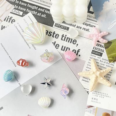 12 ks Havajské hvězdice Spony na boty Odnímatelné doplňky na boty DIY Květina na boty Dámské plážové boty Ozdobné spony Ozdoby