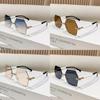 Geometric Polygon Sunglasses For Men With Uv400 Protection Stylish Outdoor Fashion Accessory